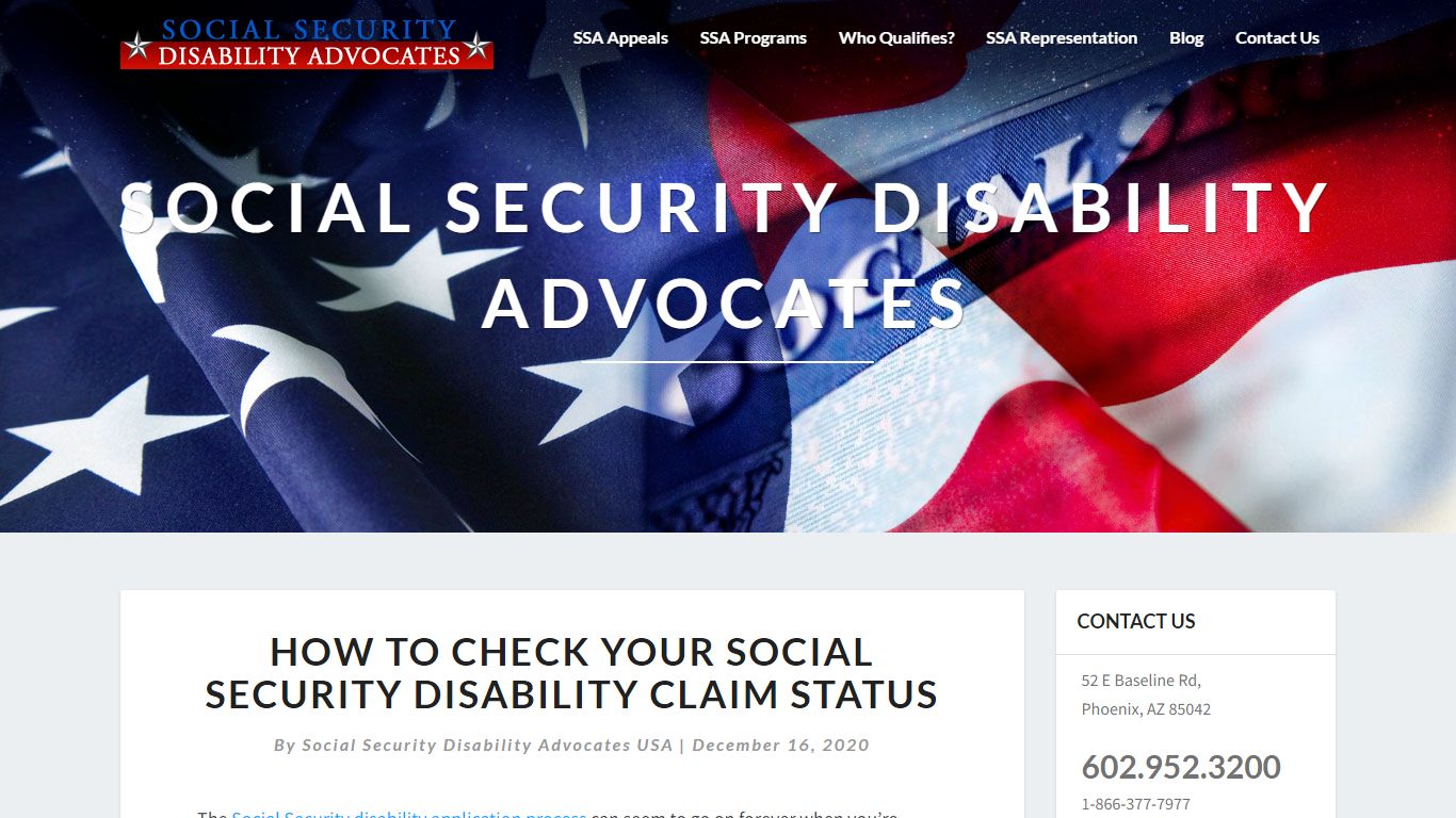 How to Check Your Social Security Disability Claim Status